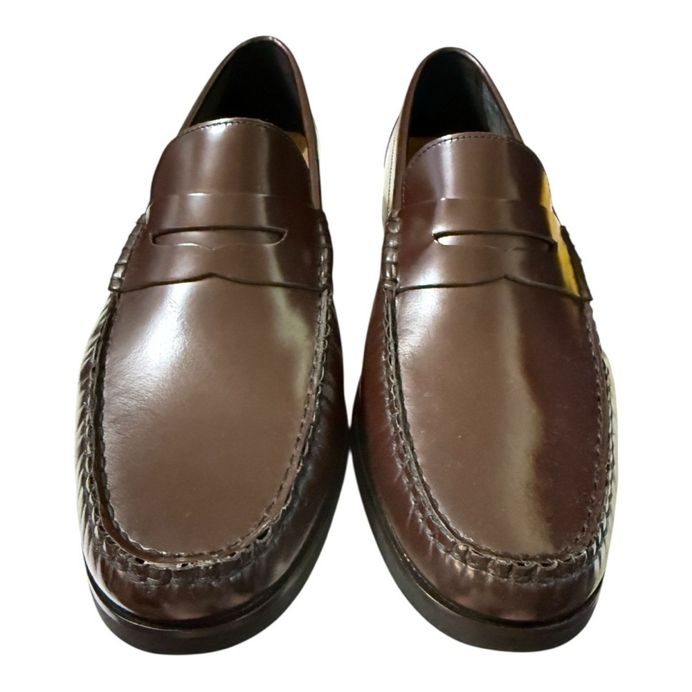 Florsheim Size 13B Men’s Burgundy Leather Penny Loafers
